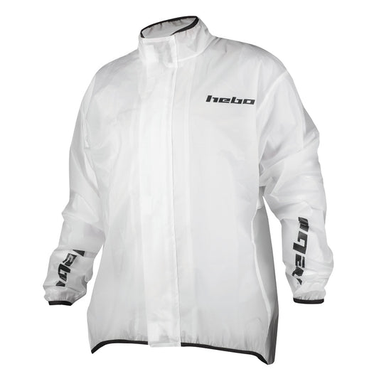 HEBO JACKET RAIN CLEAR - ACE Race Shop