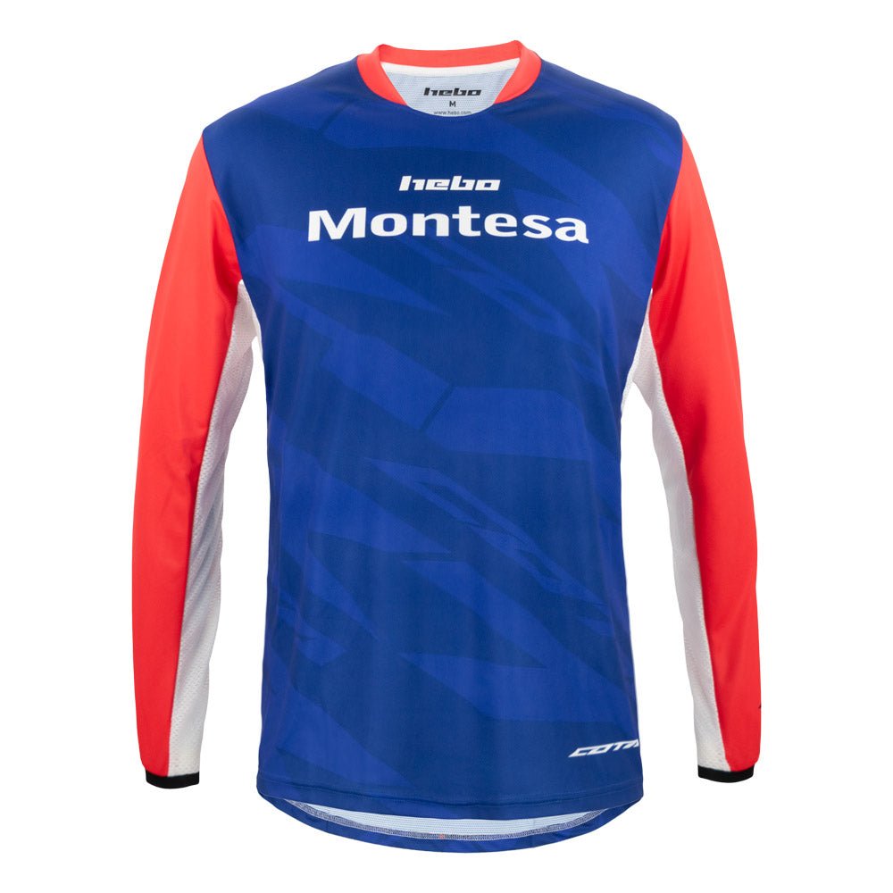 HEBO SHIRT MONTESA CLASSIC TECH 24 BLUE/RED - ACE Race Shop