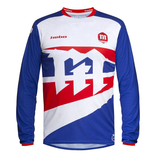 HEBO SHIRT MONTESA CLASSIC TECH BLUE - ACE Race Shop
