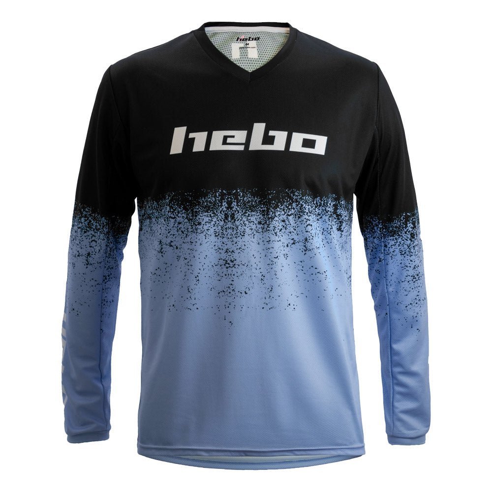 HEBO SHIRT PRO 24 DRIPPED BLUE - ACE Race Shop