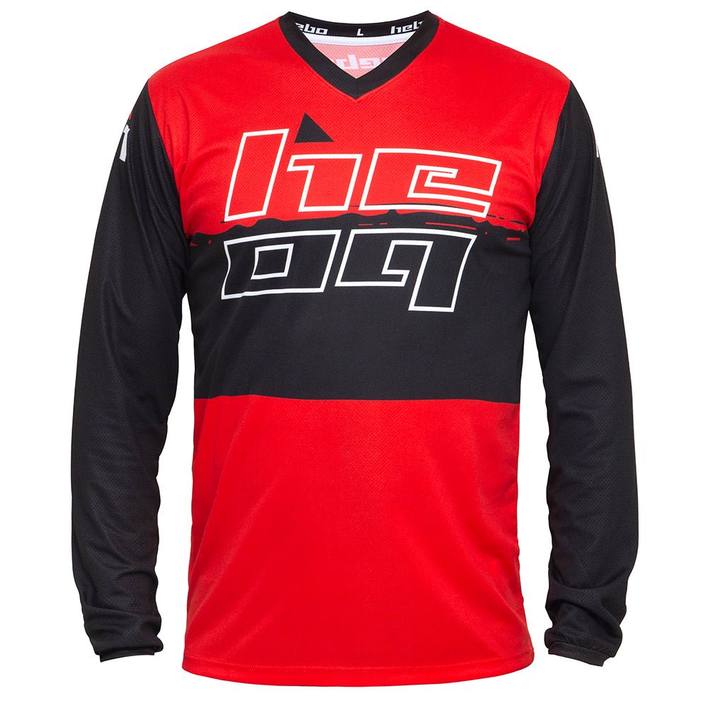 HEBO SHIRT PRO BLACK/RED - ACE Race Shop