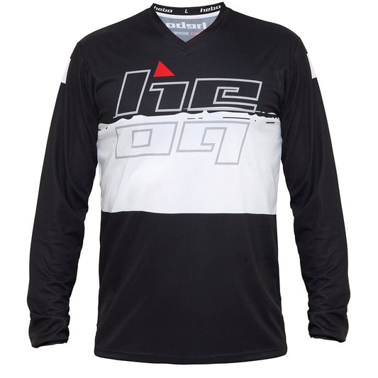 HEBO SHIRT PRO BLACK/WHITE - ACE Race Shop