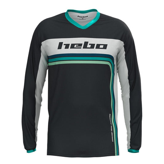 HEBO SHIRT PRO RETRO GREEN - ACE Race Shop