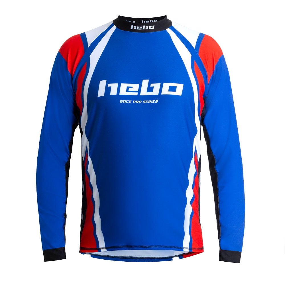 HEBO SHIRT RACE PRO BLUE - ACE Race Shop