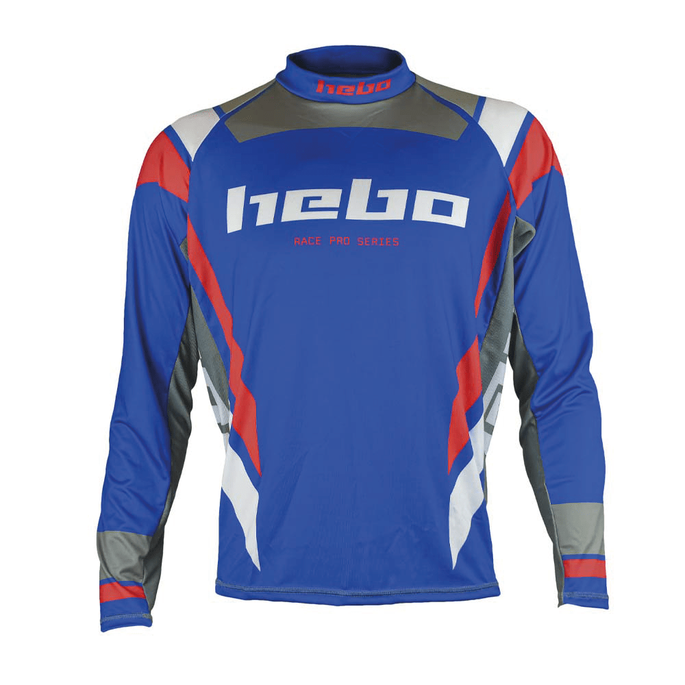 HEBO SHIRT RACE PRO III BLUE - ACE Race Shop