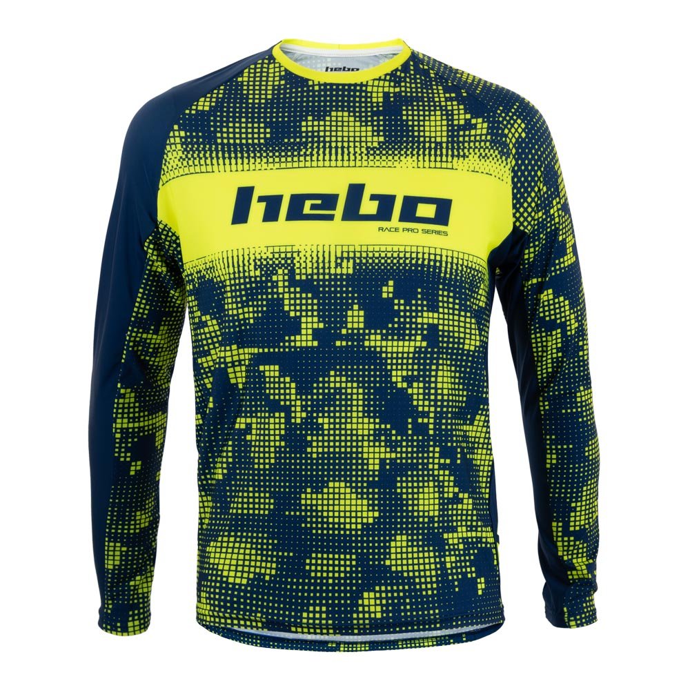 HEBO SHIRT RACE PRO V YELLOW - ACE Race Shop