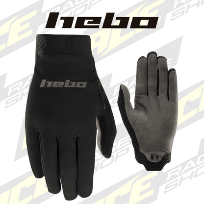 HEBO TRIALS GLOVE TECH BLACK - ACE Race Shop