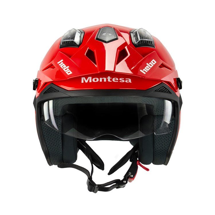 HEBO TRIALS HELMET ZONE 5 MONTESA MONTESA CLASSIC RED - ACE Race Shop
