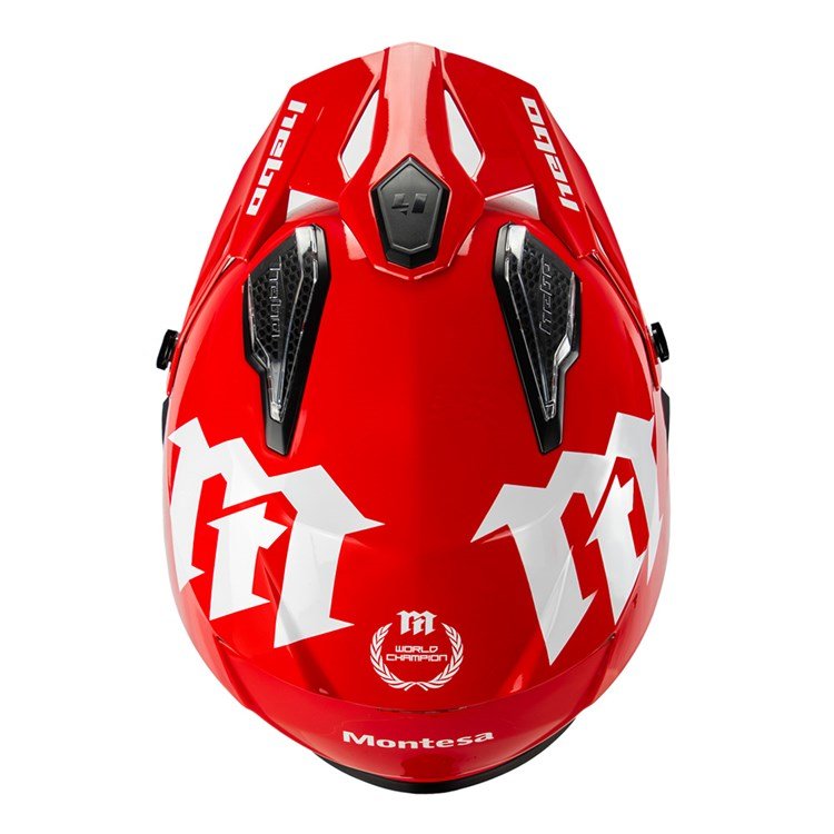 HEBO TRIALS HELMET ZONE 5 MONTESA MONTESA CLASSIC RED - ACE Race Shop