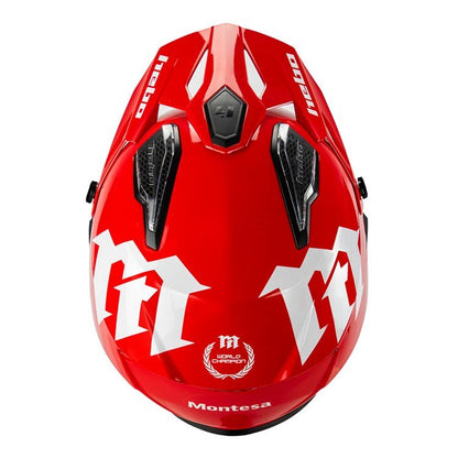 HEBO TRIALS HELMET ZONE 5 MONTESA MONTESA CLASSIC RED - ACE Race Shop