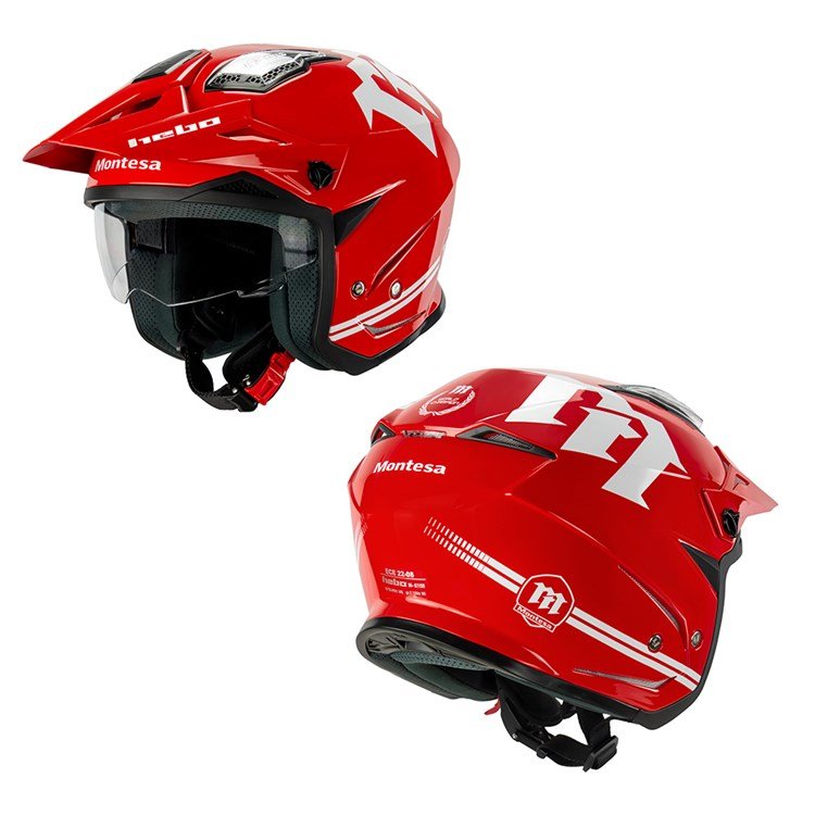 HEBO TRIALS HELMET ZONE 5 MONTESA MONTESA CLASSIC RED - ACE Race Shop