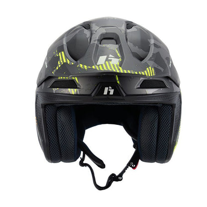 HEBO TRIALS HELMET ZONE PRO CAMO GREY - ACE Race Shop