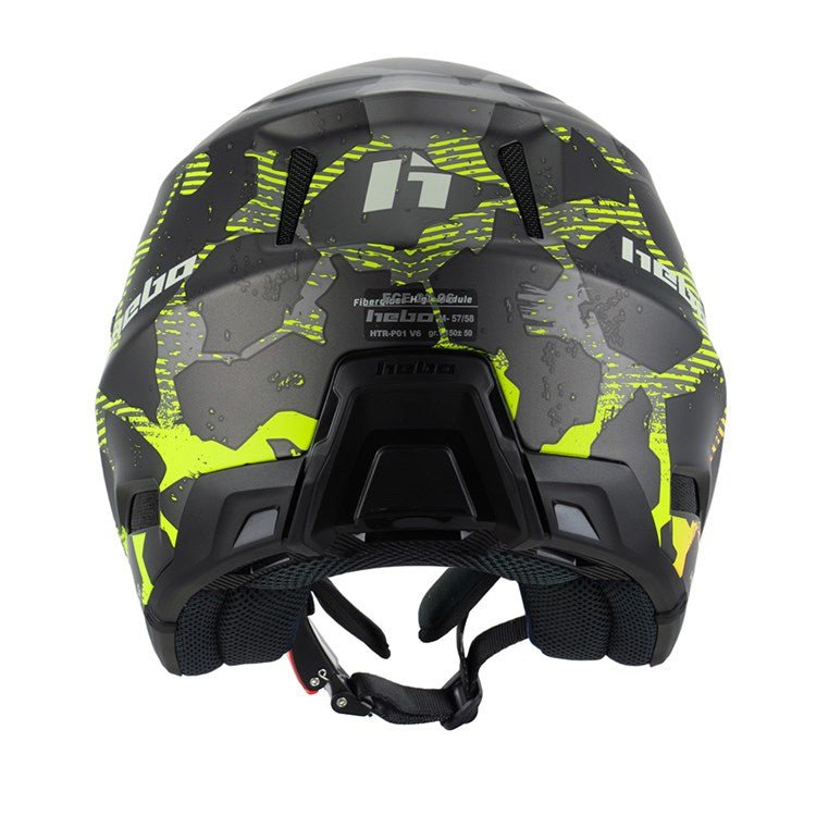 HEBO TRIALS HELMET ZONE PRO CAMO GREY - ACE Race Shop