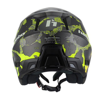HEBO TRIALS HELMET ZONE PRO CAMO GREY - ACE Race Shop