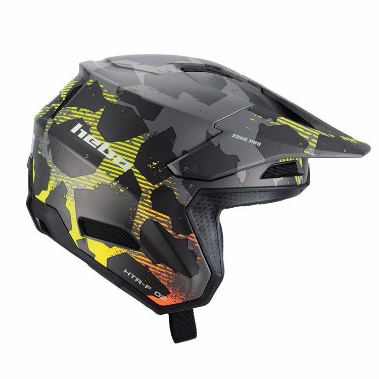 HEBO TRIALS HELMET ZONE PRO CAMO GREY - ACE Race Shop