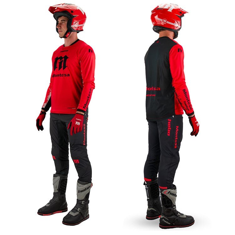 HEBO TRIALS SHIRT MONTESA CLASSIC TECH26 RED - ACE Race Shop