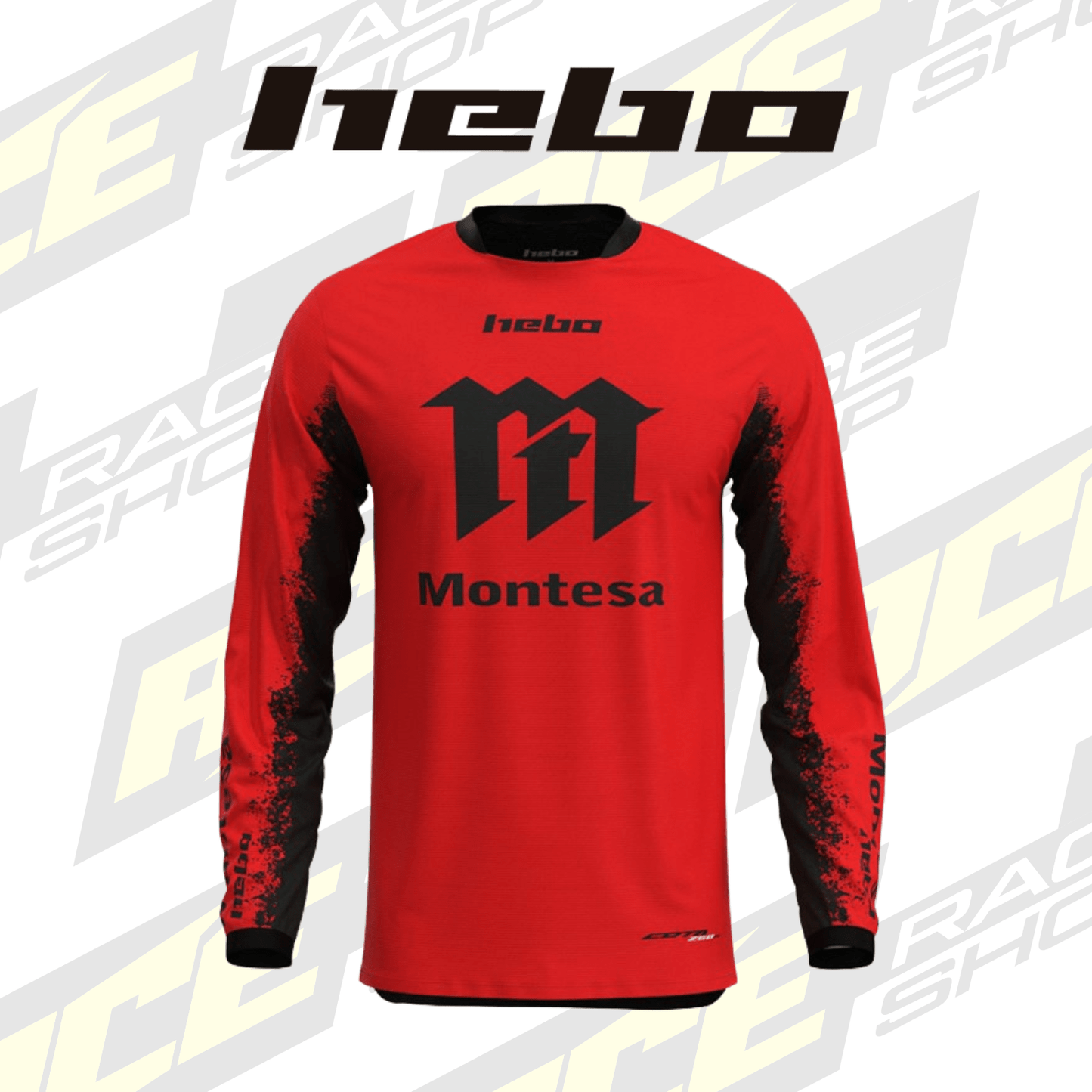 HEBO TRIALS SHIRT MONTESA CLASSIC TECH26 RED - ACE Race Shop