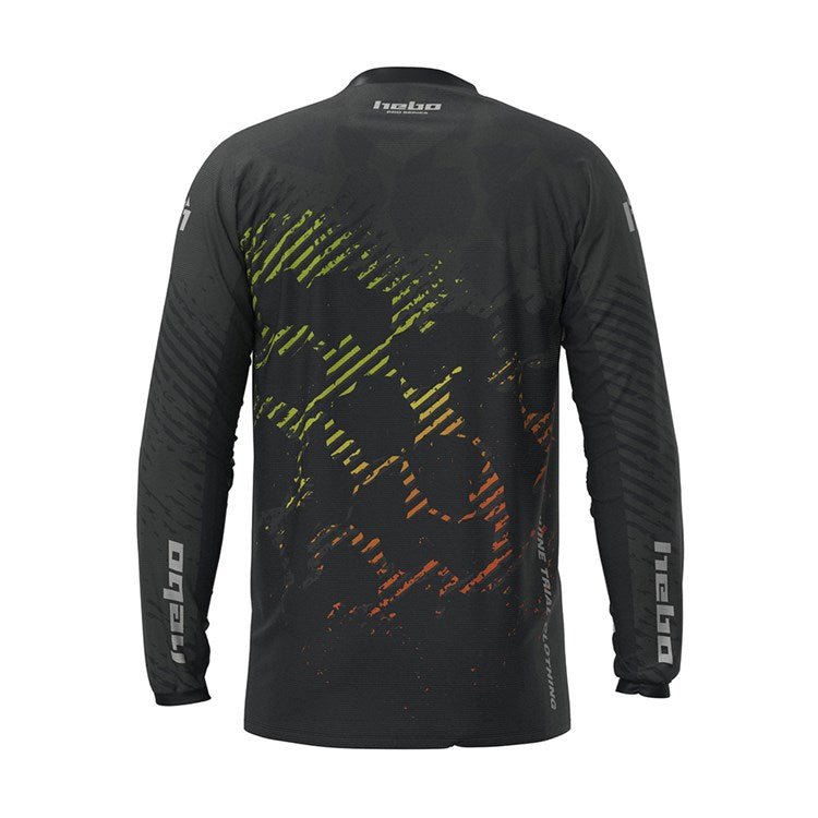 HEBO TRIALS SHIRT PRO 26 JUNIOR/YOUTH CAMO BLACK - ACE Race Shop