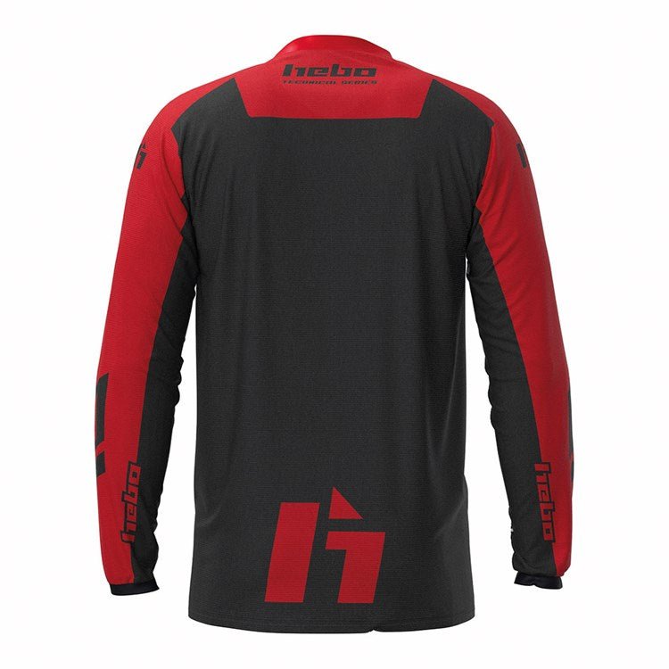 HEBO TRIALS SHIRT TECH JUNIOR/YOUTH BLACK - ACE Race Shop
