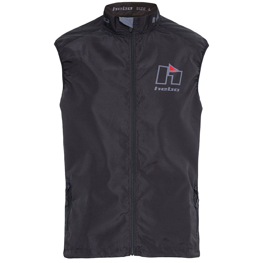 HEBO VEST WIND PRO BLACK SMALL - ACE Race Shop