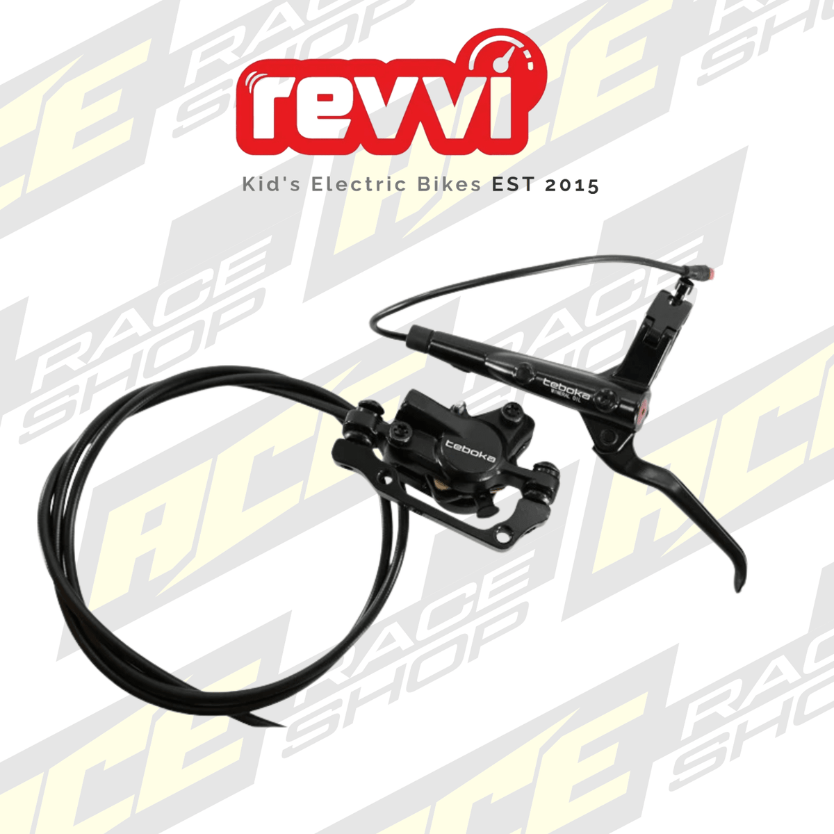 Hydraulic Complete Rear Brake System – To fit Revvi 18″ Electric Bikes - ACE Race Shop