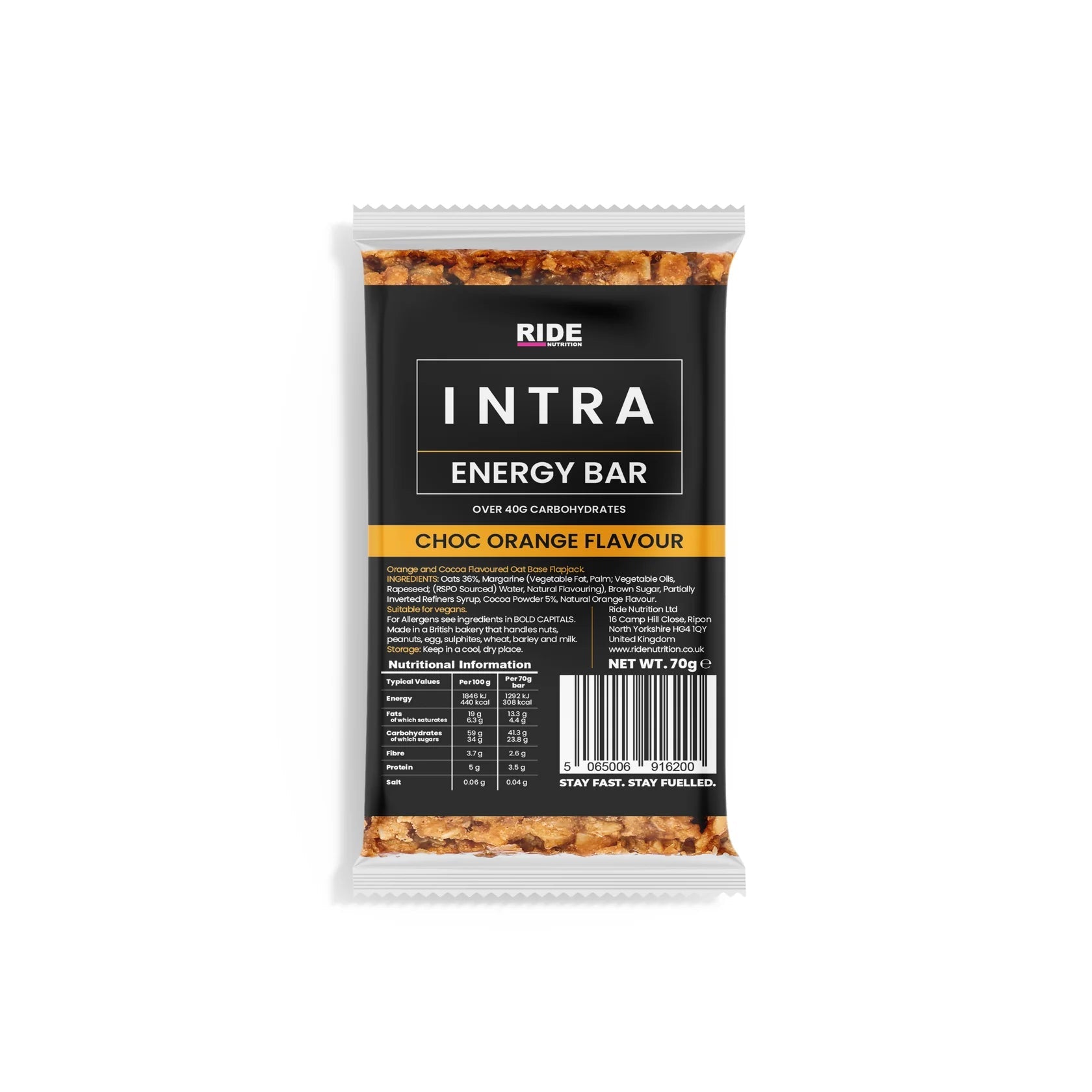 Intra Energy Bar - Choc Orange - ACE Race Shop