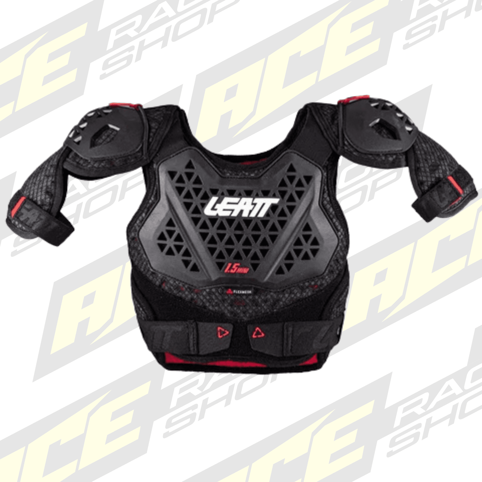 KIDS LEATT CHEST PROTECTOR / BODY ARMOUR 1.5 PRO MINI BLACK - ACE Race Shop