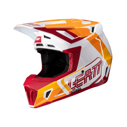 LEATT 2025 HELMET MOTO 7.5 V25 RUBY + FREE GOGGLES - ACE Race Shop