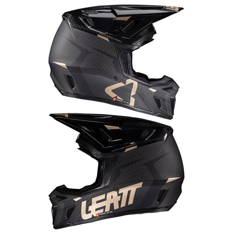 LEATT 2025 HELMET MOTO 9.5 V25 CARBON + FREE GOGGLES - ACE Race Shop