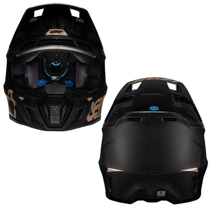 LEATT 2025 HELMET MOTO 9.5 V25 CARBON + FREE GOGGLES - ACE Race Shop