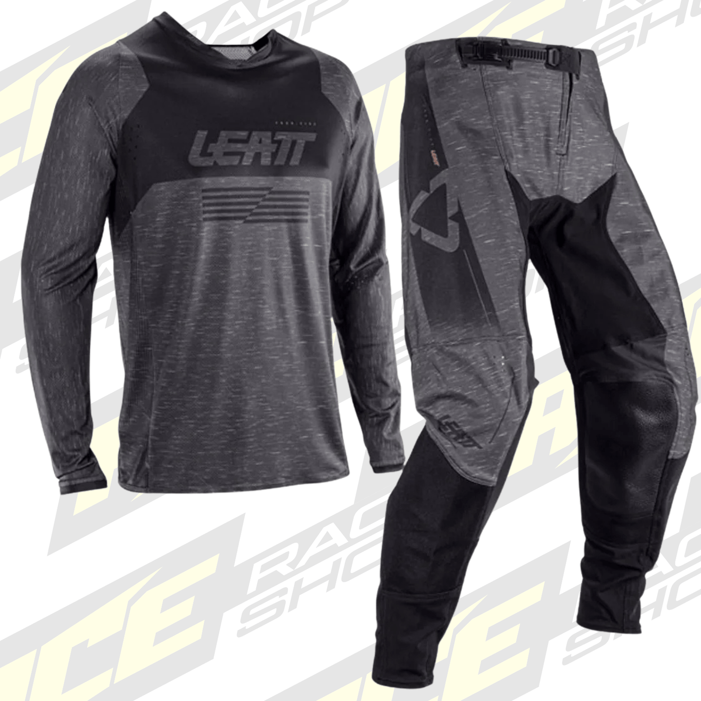 LEATT 2026 4.5 BLACK STEALTH MX KIT COMBO - ACE Race Shop