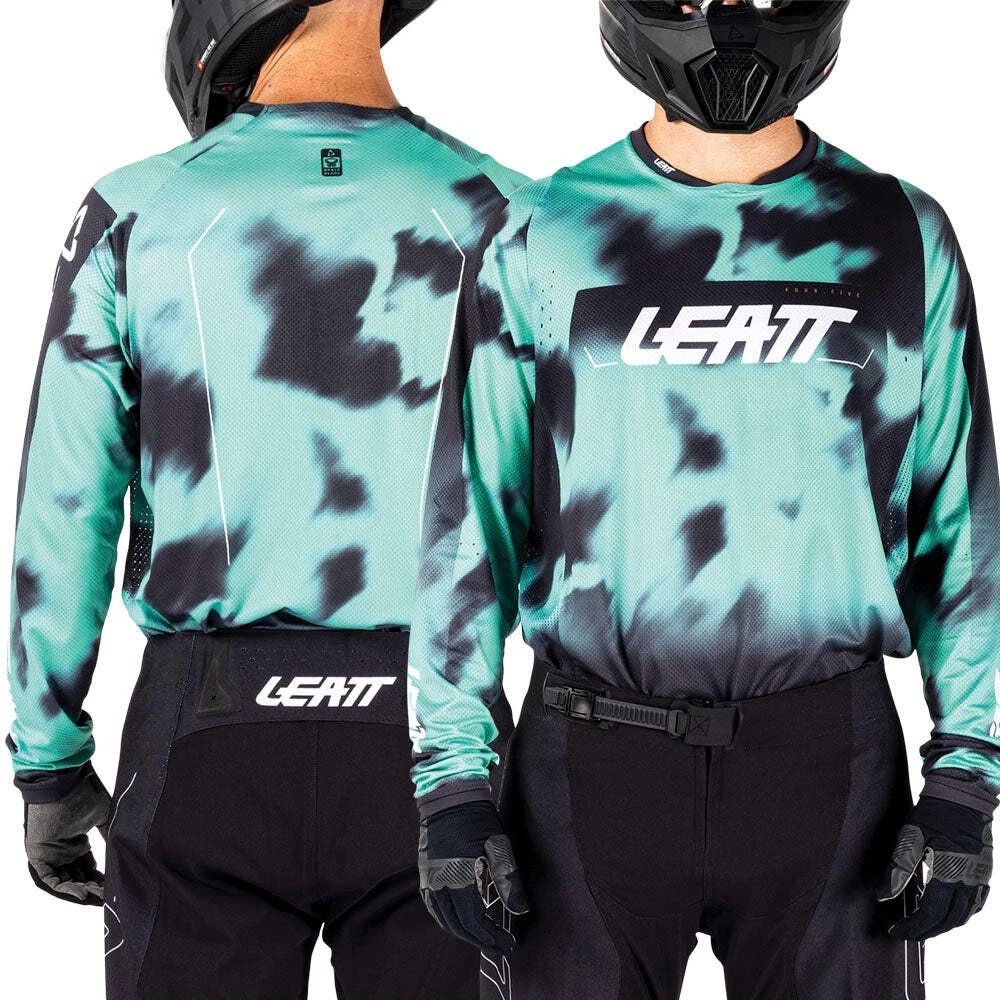 LEATT 2026 4.5 MOTOCROSS/ENDURO KIT COMBO - TEAL/BLACK - ACE Race Shop