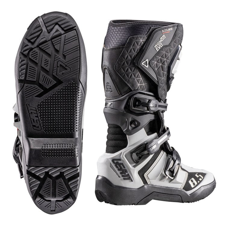 LEATT 2026 BOOT ADVENTURE TRAIL HYDRADRI 8.5 BLACK/GREY - ACE Race Shop