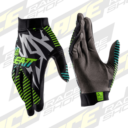 LEATT 2026 GLOVE MOTO 1.5 GRIP R STORM TEAL - ACE Race Shop