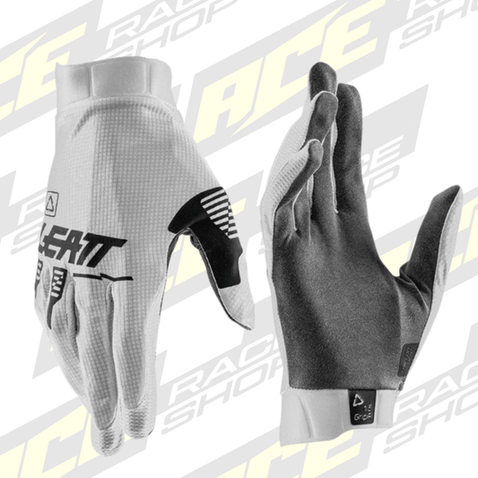 LEATT 2026 GLOVE MOTO 1.5 GRIP R WHITE - ACE Race Shop
