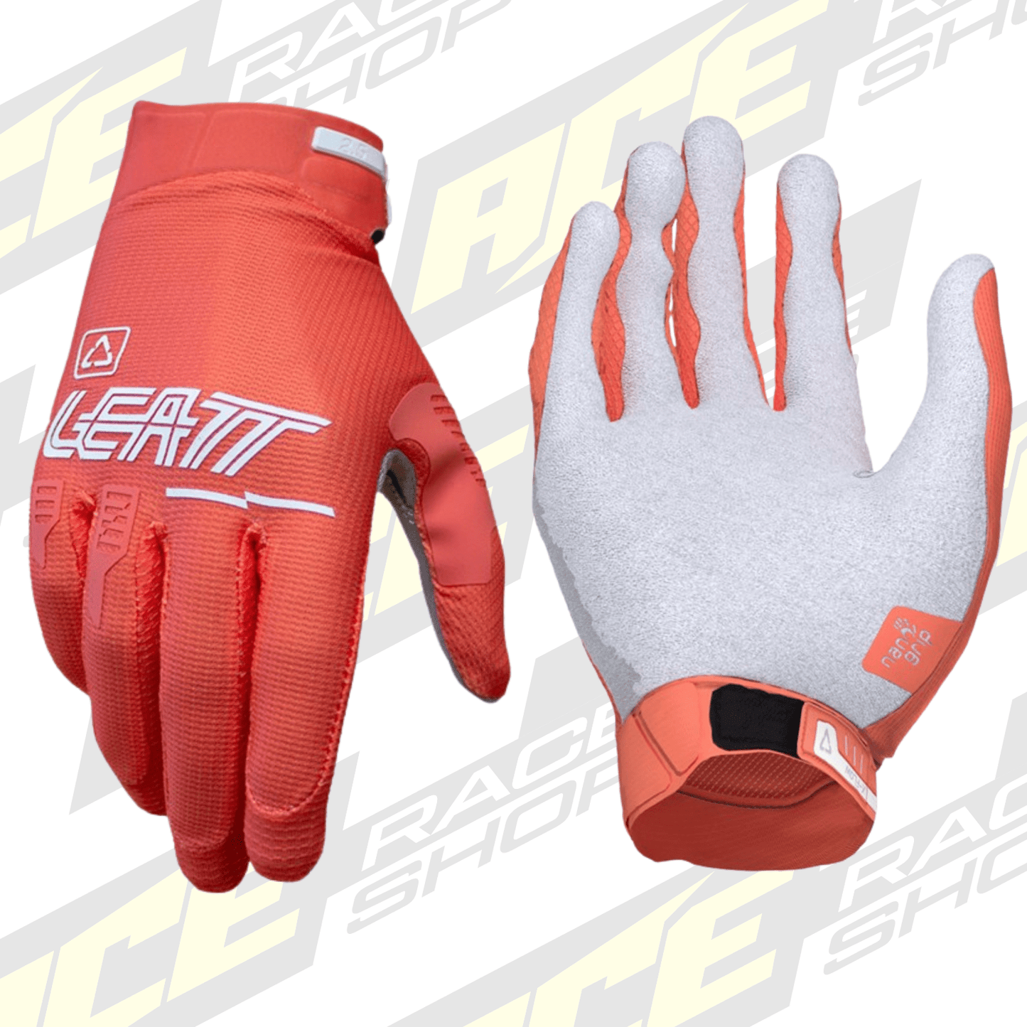 LEATT 2026 GLOVE MOTO 2.5 X - FLOW WOMEN CORAL PINK - ACE Race Shop