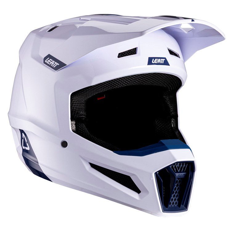 LEATT 2026 HELMET MOTO 2.5 V26 WHITE - ACE Race Shop