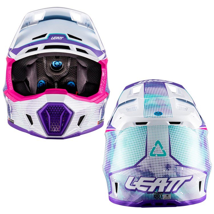 LEATT 2026 HELMET MOTO 7.5 V26 PURPLE + FREE GOGGLES - ACE Race Shop