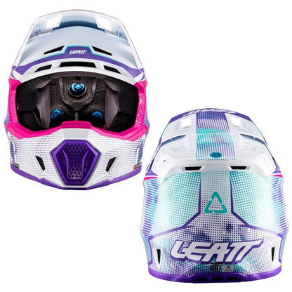 LEATT 2026 HELMET MOTO 7.5 V26 PURPLE + FREE GOGGLES - ACE Race Shop