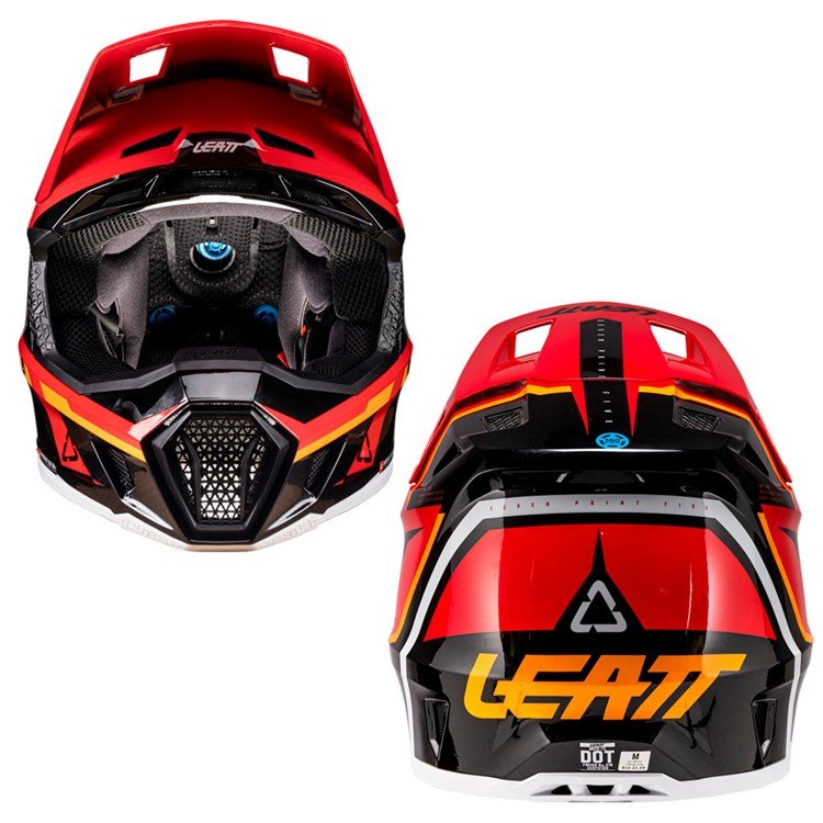 LEATT 2026 HELMET MOTO 7.5 V26 RED + FREE GOGGLES - ACE Race Shop
