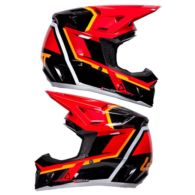 LEATT 2026 HELMET MOTO 7.5 V26 RED + FREE GOGGLES - ACE Race Shop