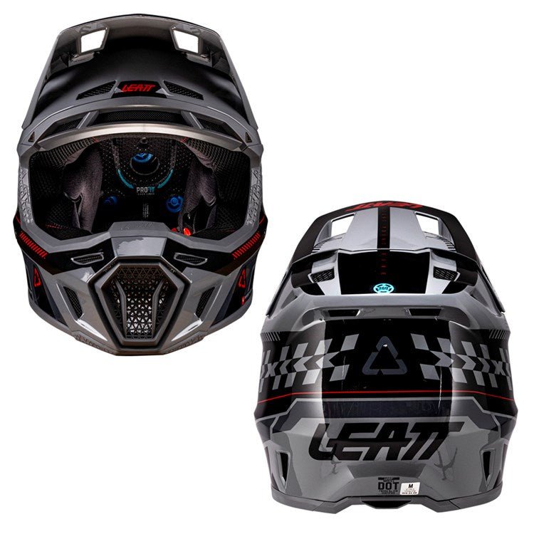 LEATT 2026 HELMET MOTO 8.5 V26 GREY + FREE GOGGLES - ACE Race Shop