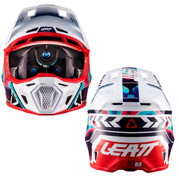 LEATT 2026 HELMET MOTO 8.5 V26 ROYAL BLUE + FREE GOGGLES - ACE Race Shop