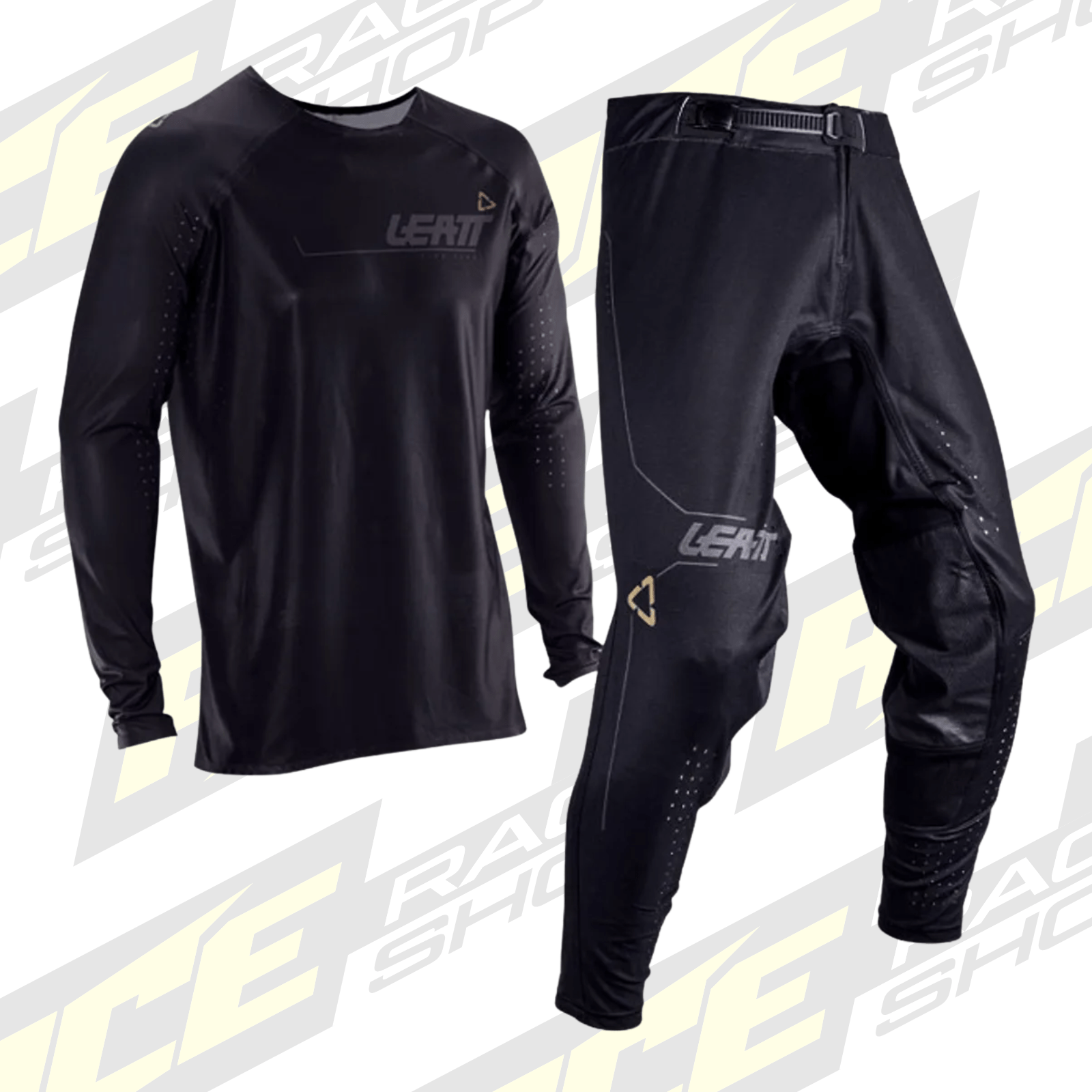 LEATT 2026 MOTO 5.5 KIT COMBO - ULTRAWELD BLACK - ACE Race Shop