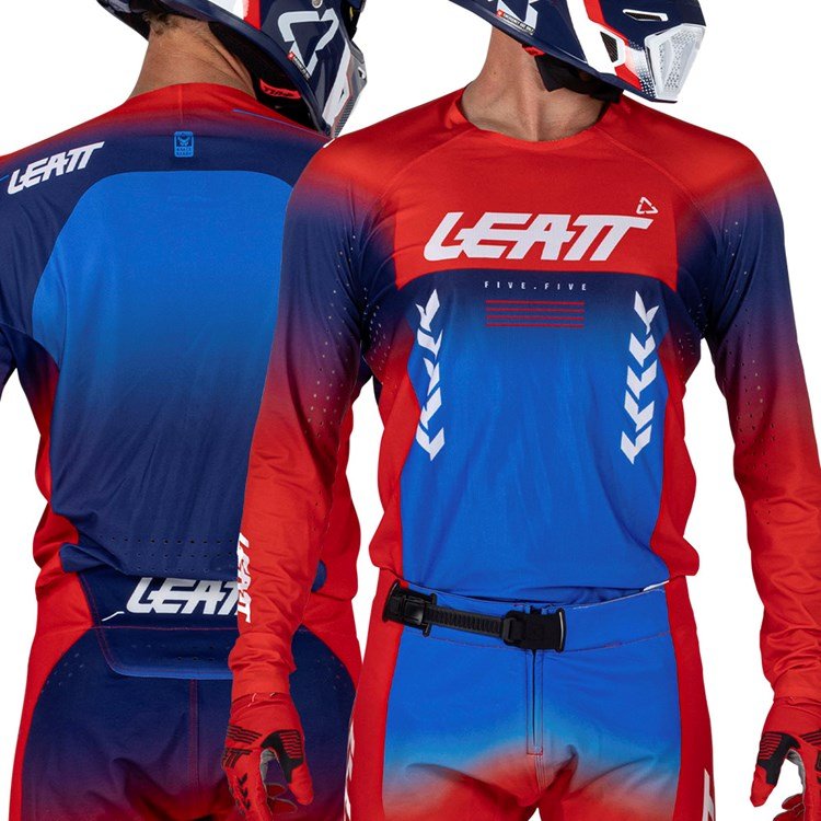 LEATT 2026 MOTO 5.5 KIT COMBO - ULTRAWELD ROYAL BLUE - ACE Race Shop