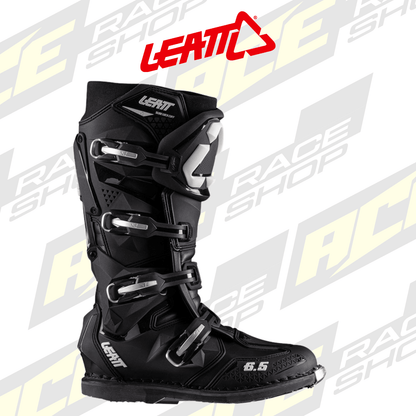LEATT 2026 MX MOTOCROSS 6.5 BLACK BOOT (PAIR) - ACE Race Shop