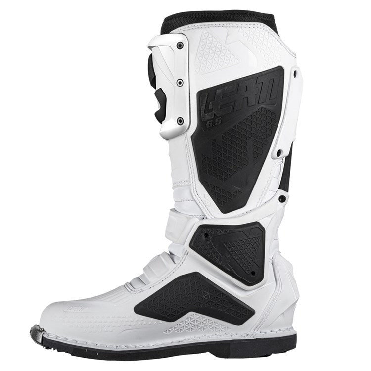 LEATT 2026 MX MOTOCROSS 6.5 WHITE BOOT (PAIR) - ACE Race Shop