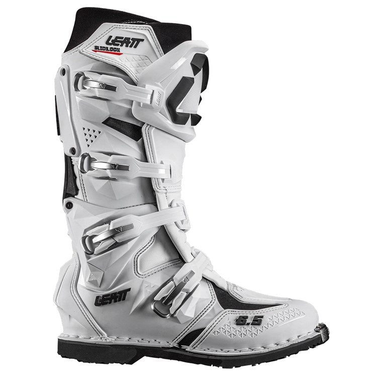 LEATT 2026 MX MOTOCROSS 6.5 WHITE BOOT (PAIR) - ACE Race Shop