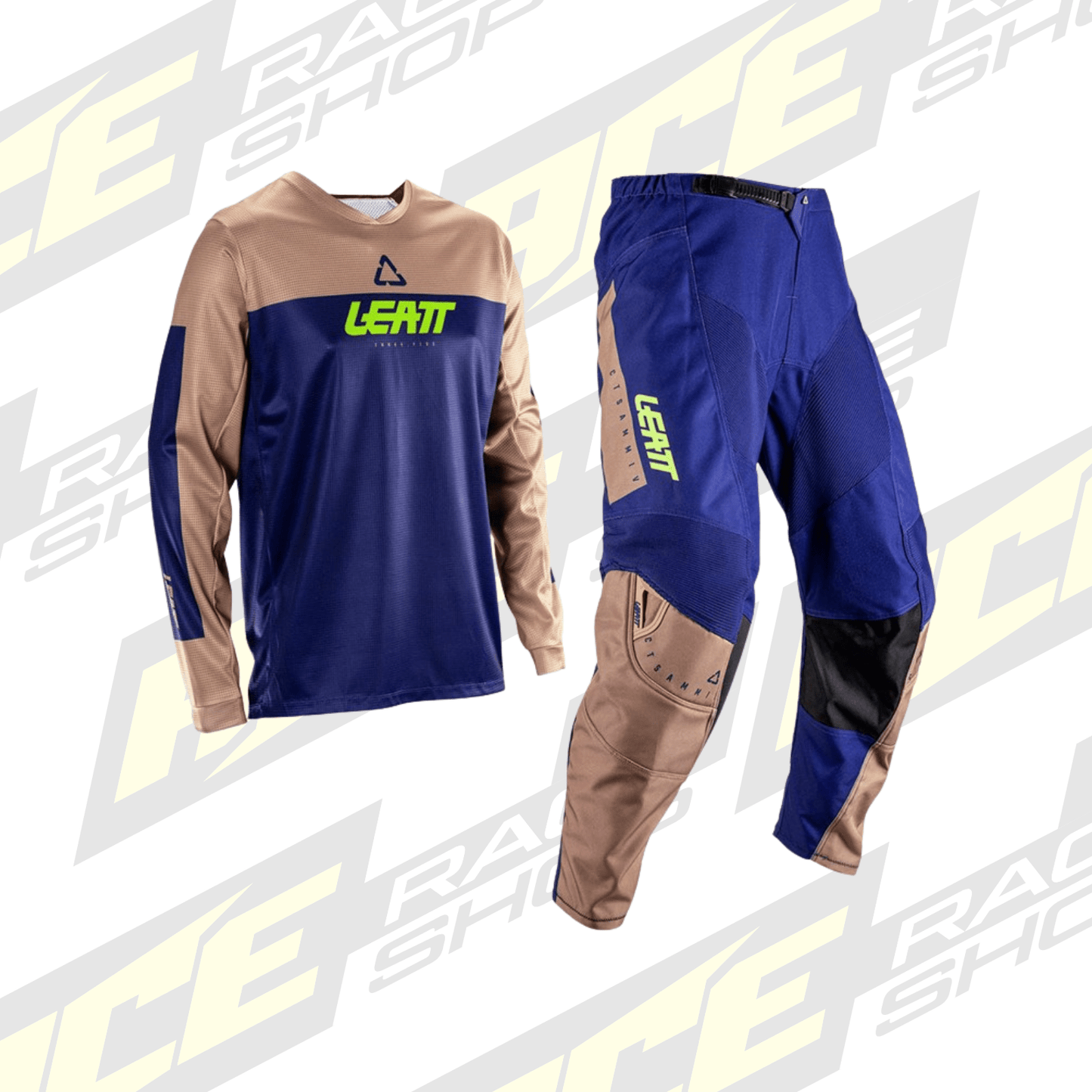LEATT 2026 PANT AND SHIRT KIT COMBO 3.5 BROWN - ACE Race Shop