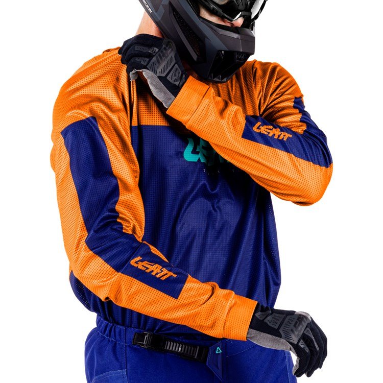 LEATT 2026 PANT AND SHIRT KIT COMBO 3.5 ORANGE - ACE Race Shop